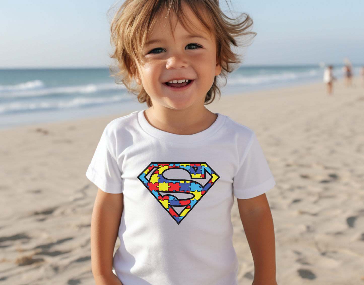 Autism Superman Kids DTF Transfer