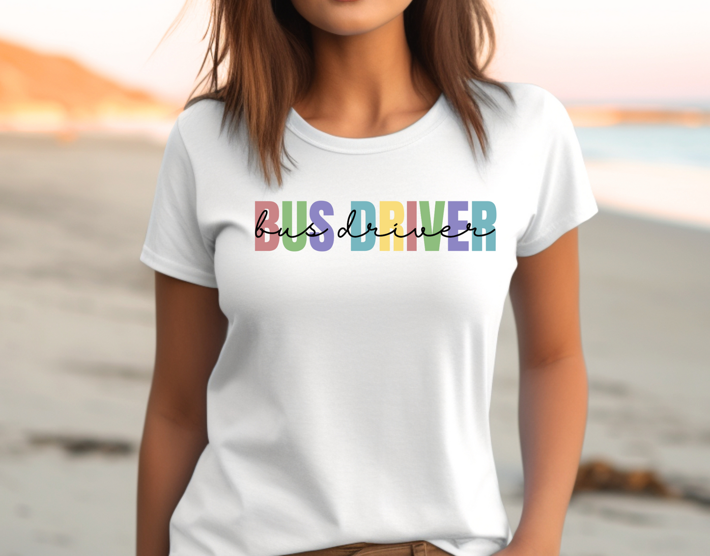 Bus Driver DTF Transfer