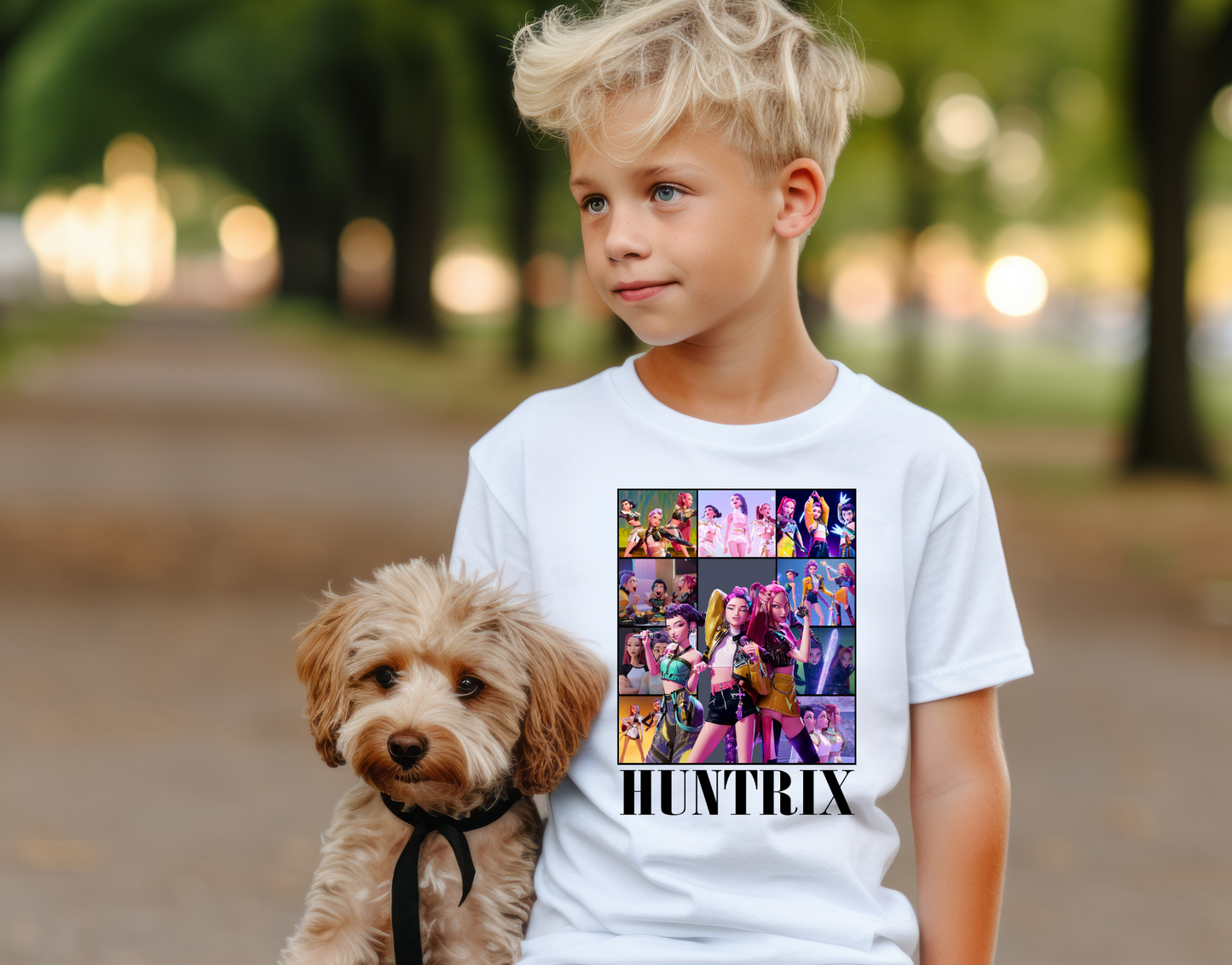 Huntrix Collage Kids DTF Transfer