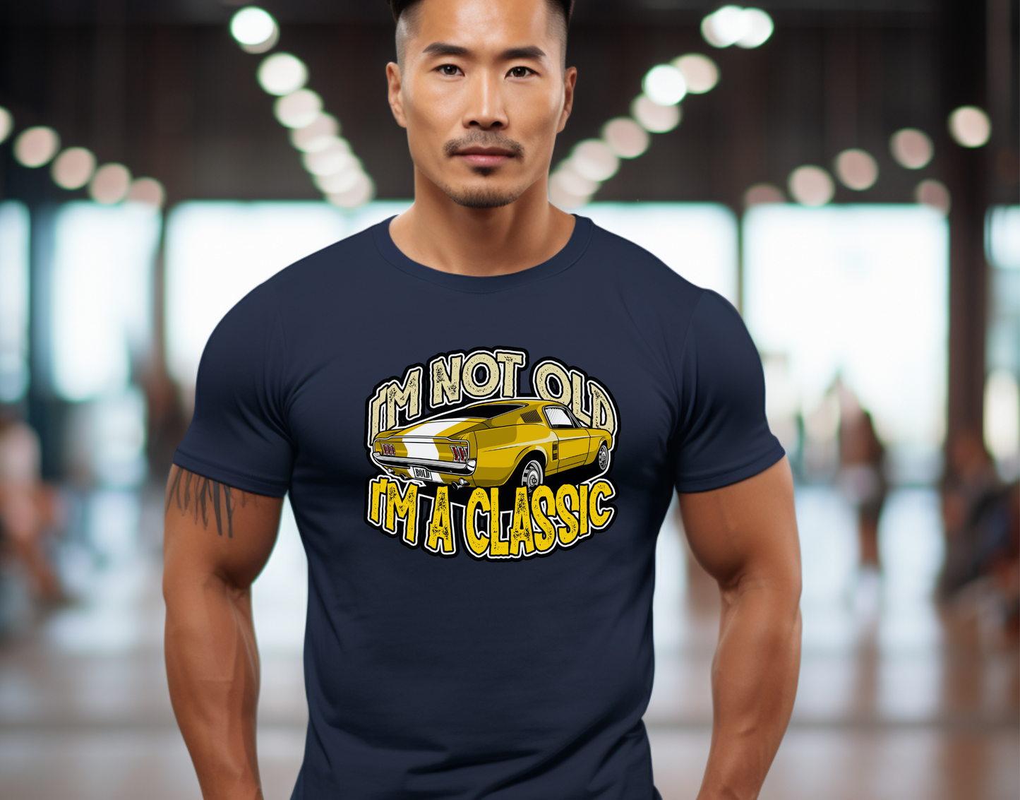 I'm Not Old I'm a Classic Yellow DTF Transfer