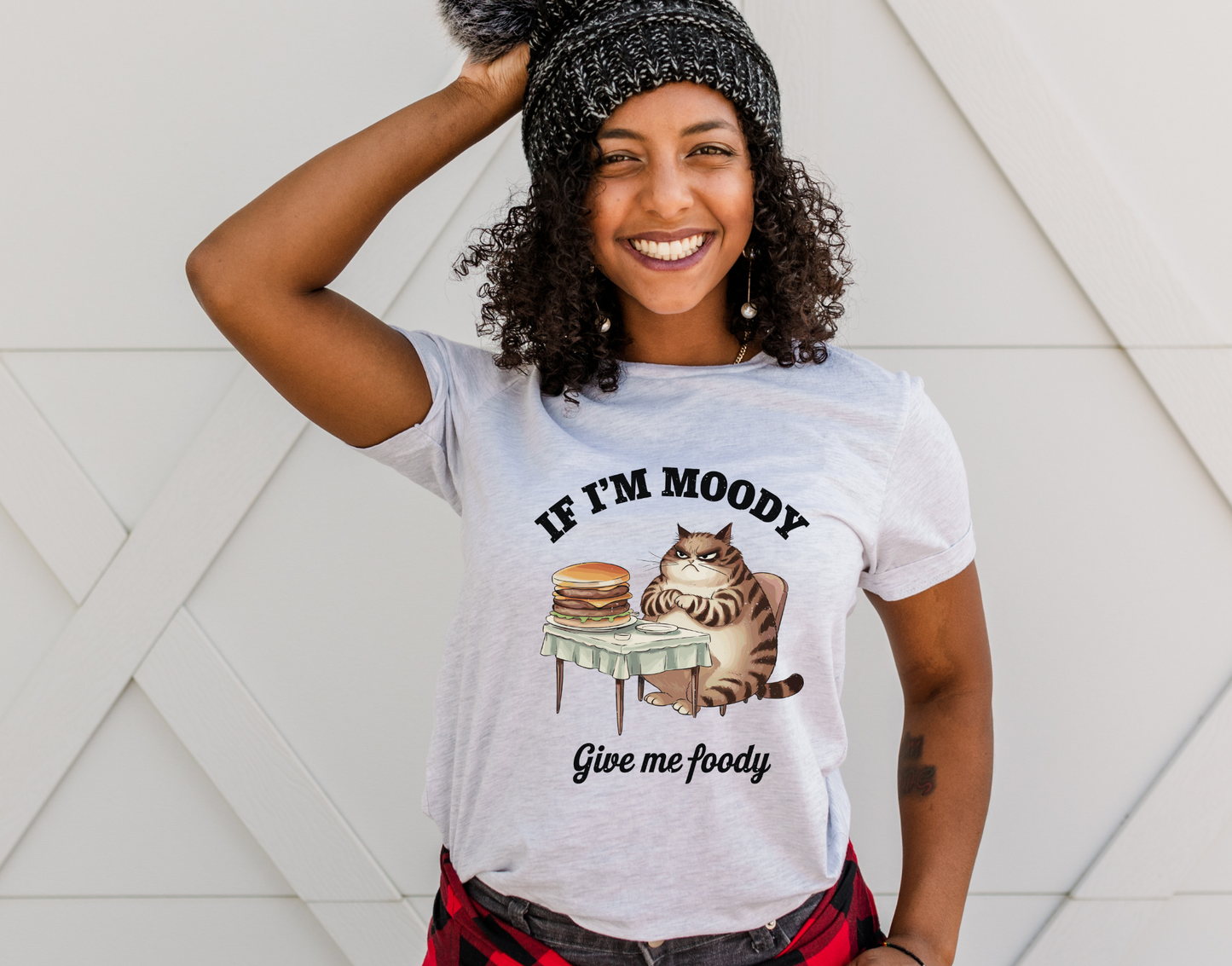 If I'm Moody Give Me Foody DTF Transfer