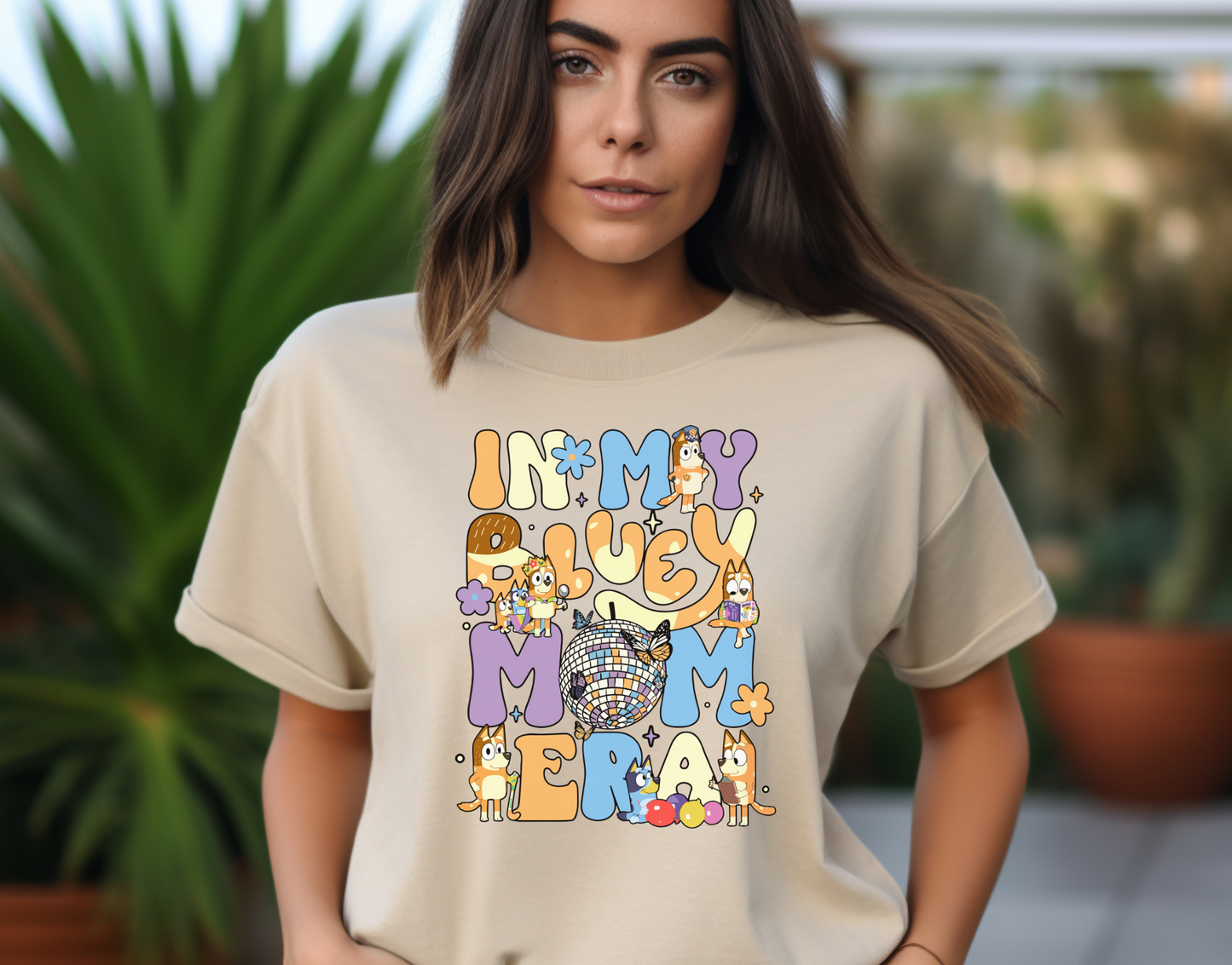 In My Bluey Mom Era DTF Transfer