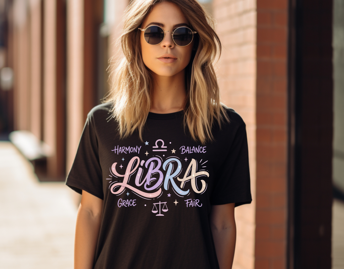 Libra Horoscope DTF Transfer