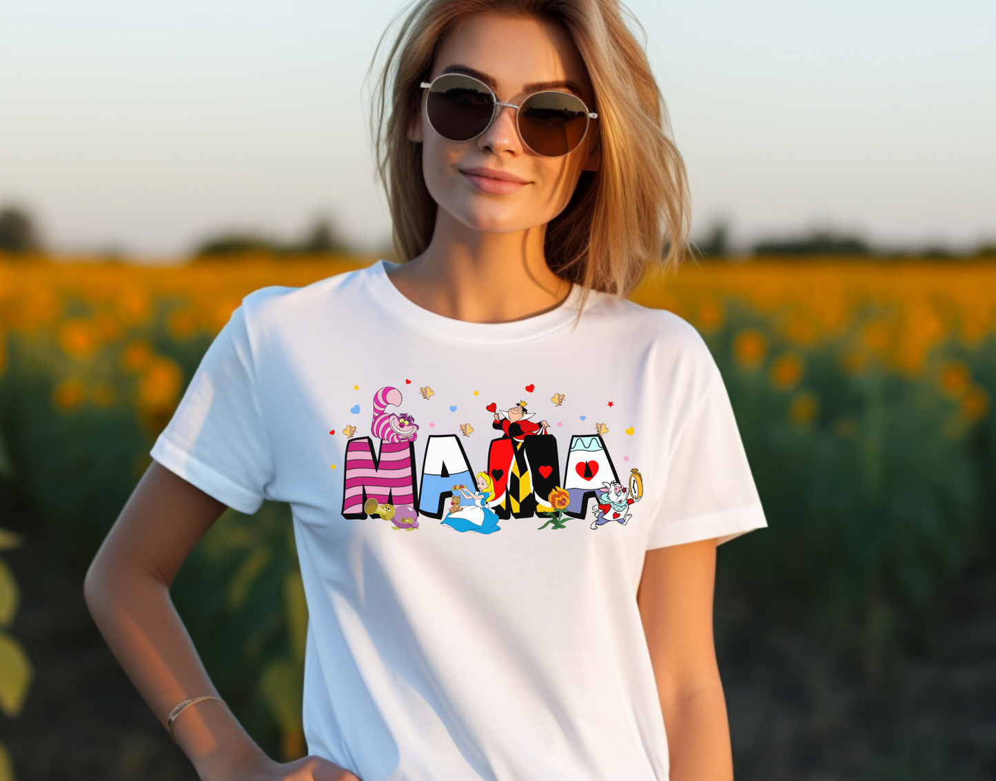 Mama Alice In Wonderland DTF Transfer
