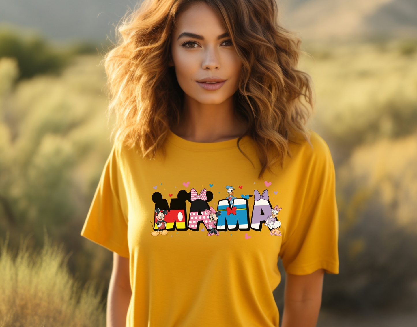 Mama Mouse and Friends DTF Transfer