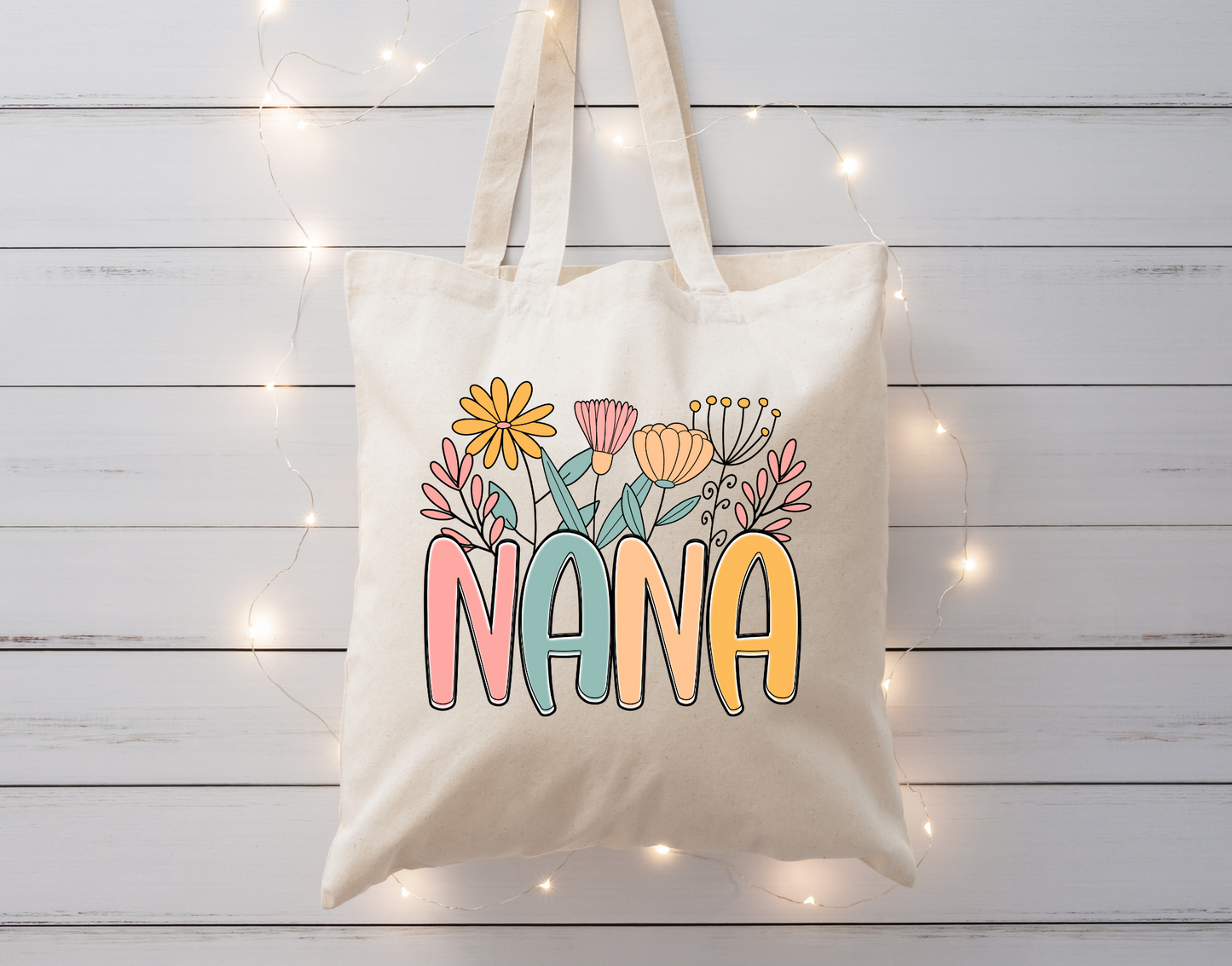 Nana Floral DTF Transfer