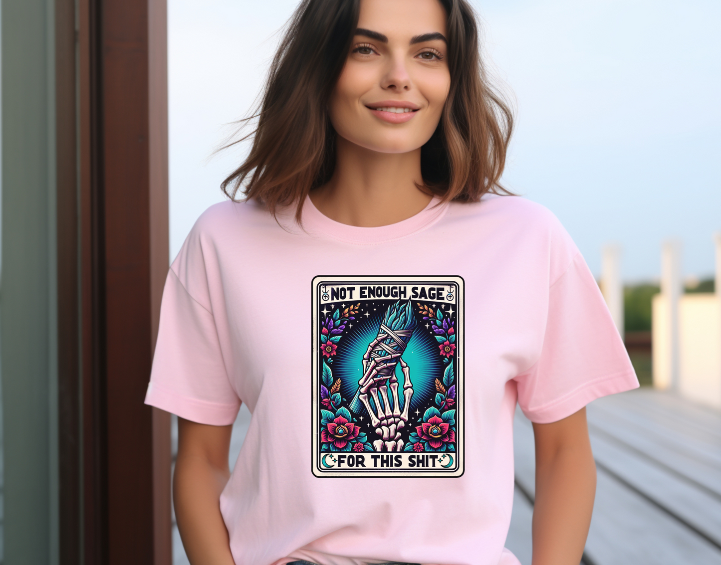 Not Enough Sage For This Sh*t Colorful Tarot DTF Transfer