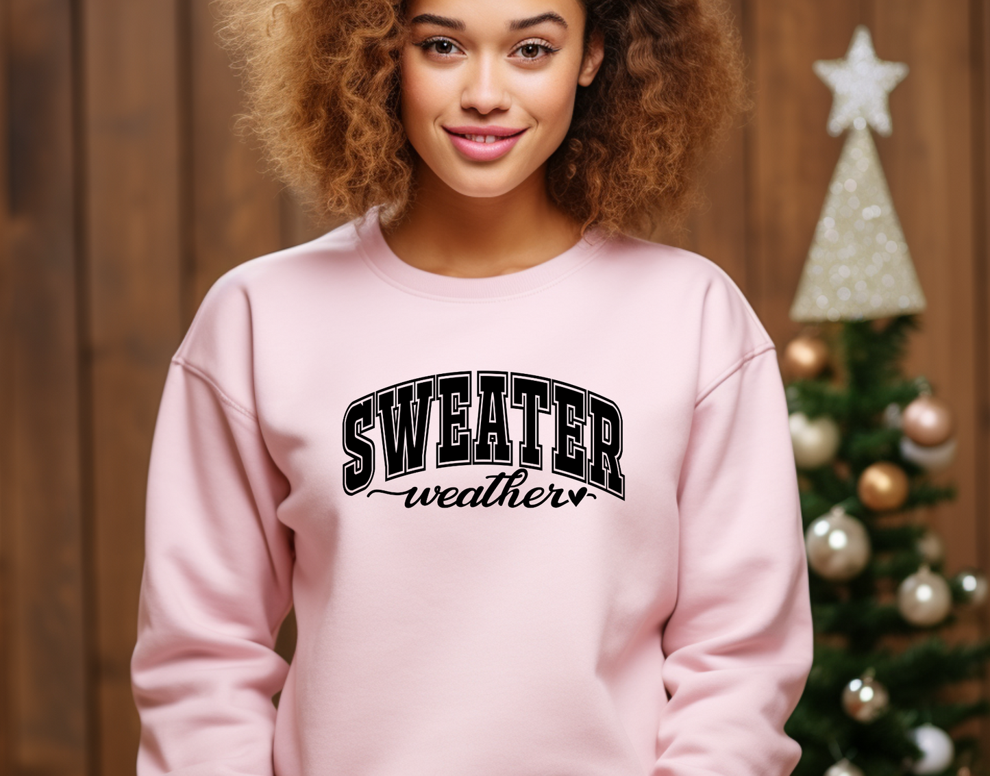 Sweater Weather Black DTF Transfer