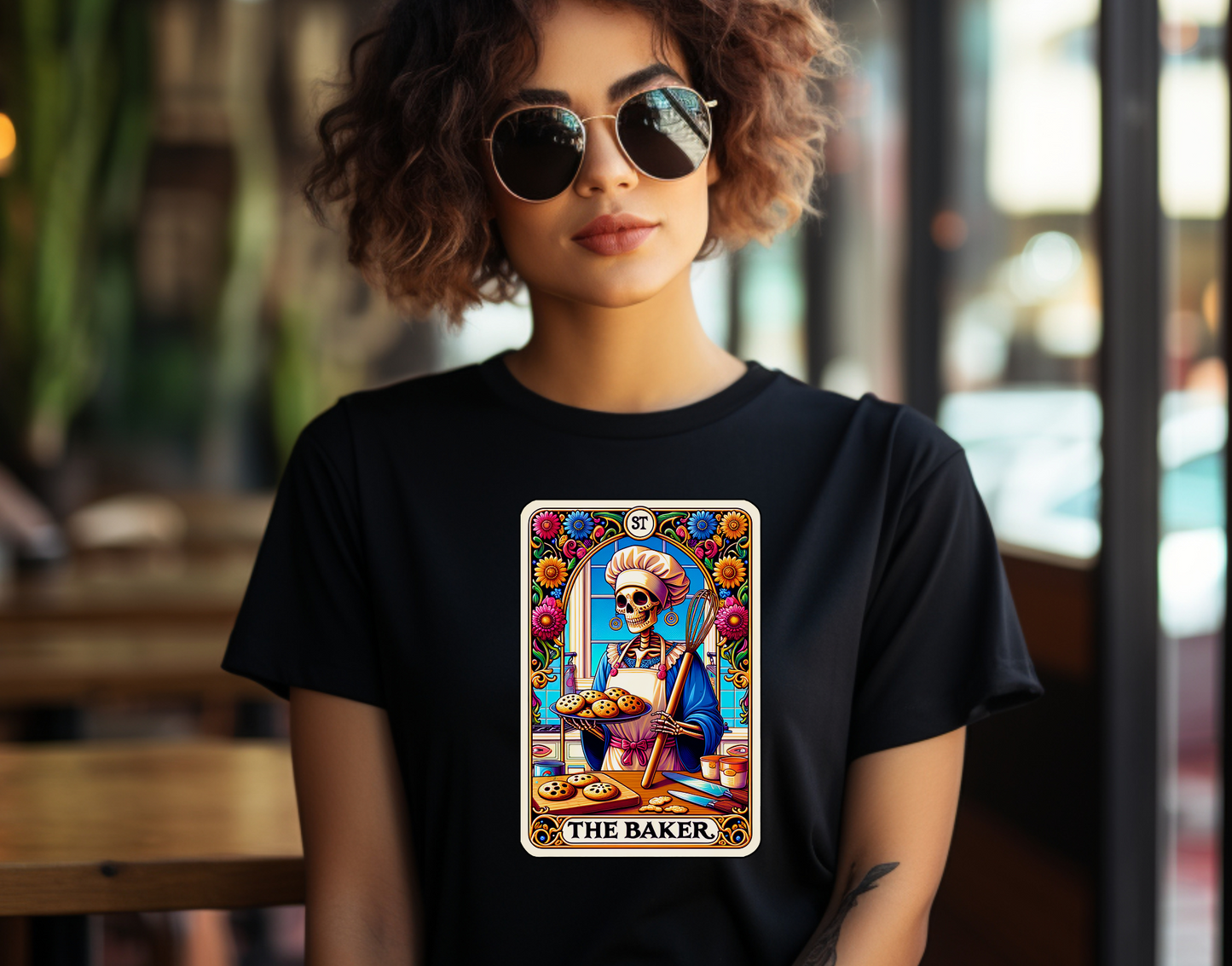 The Baker Tarot DTF Transfer