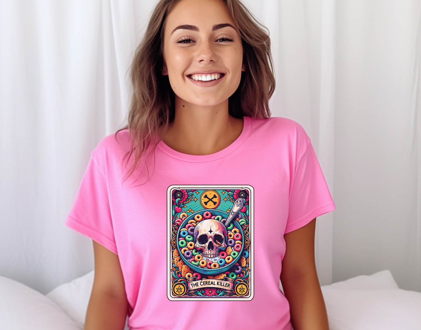 The Cereal Killer Tarot DTF Transfer