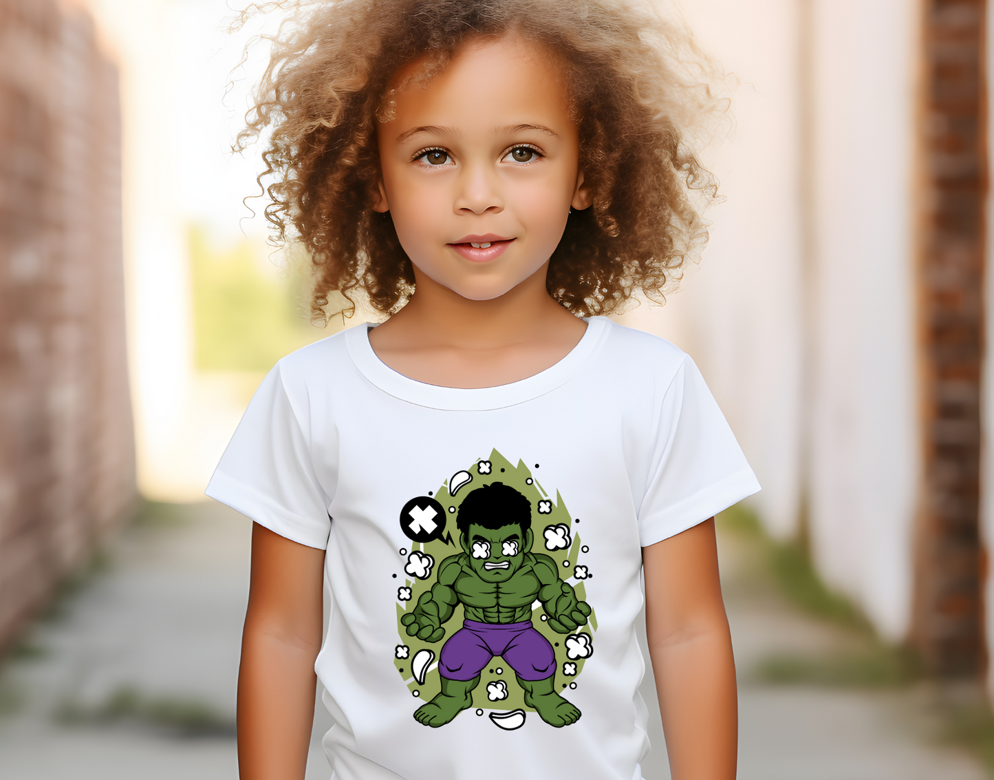 The Hulk Youth DTF Transfer