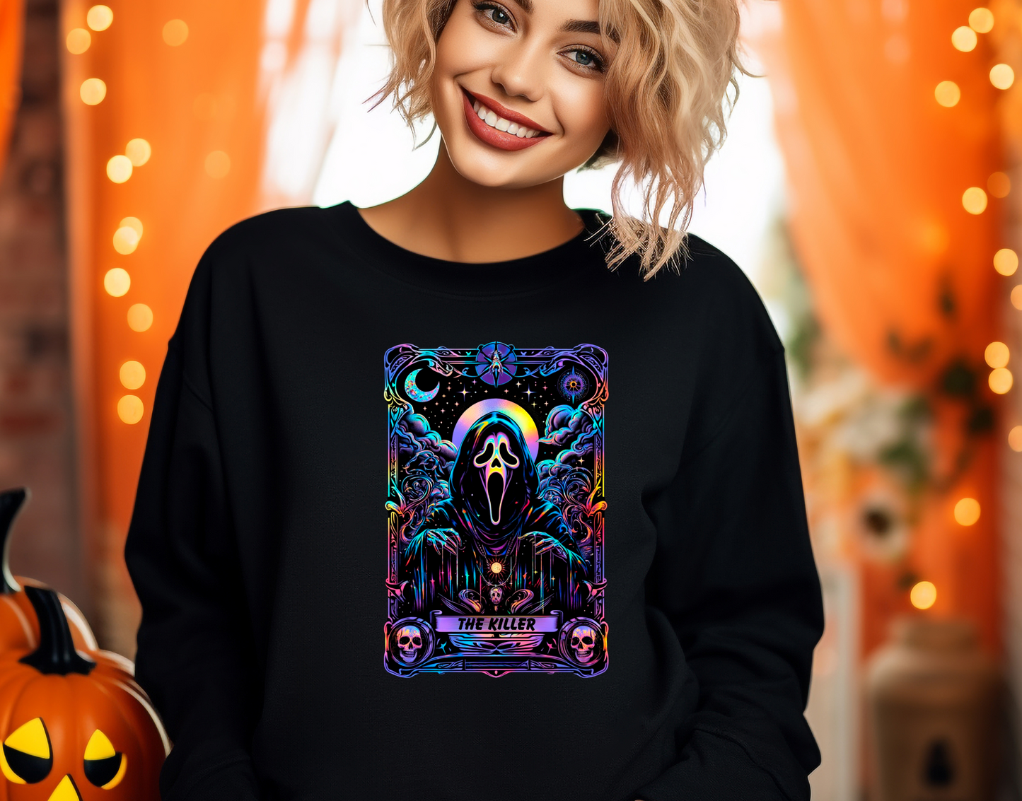 The Killer Scream Tarot DTF Transfer