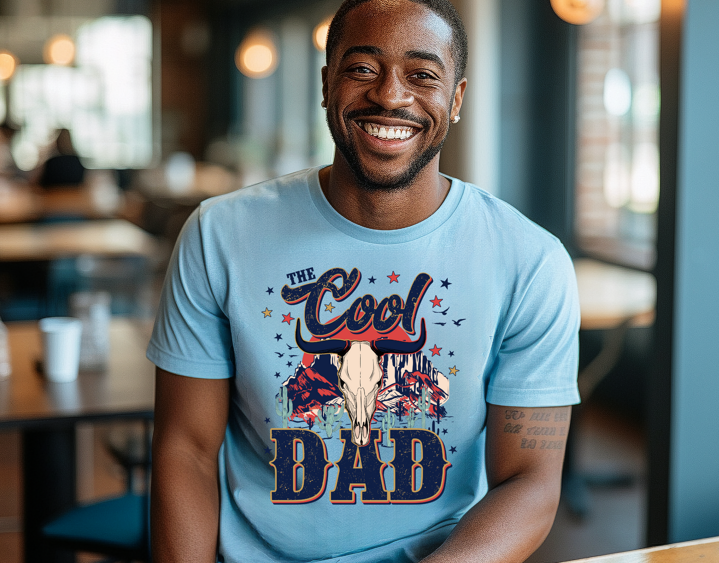 The Cool Dad DTF Transfer