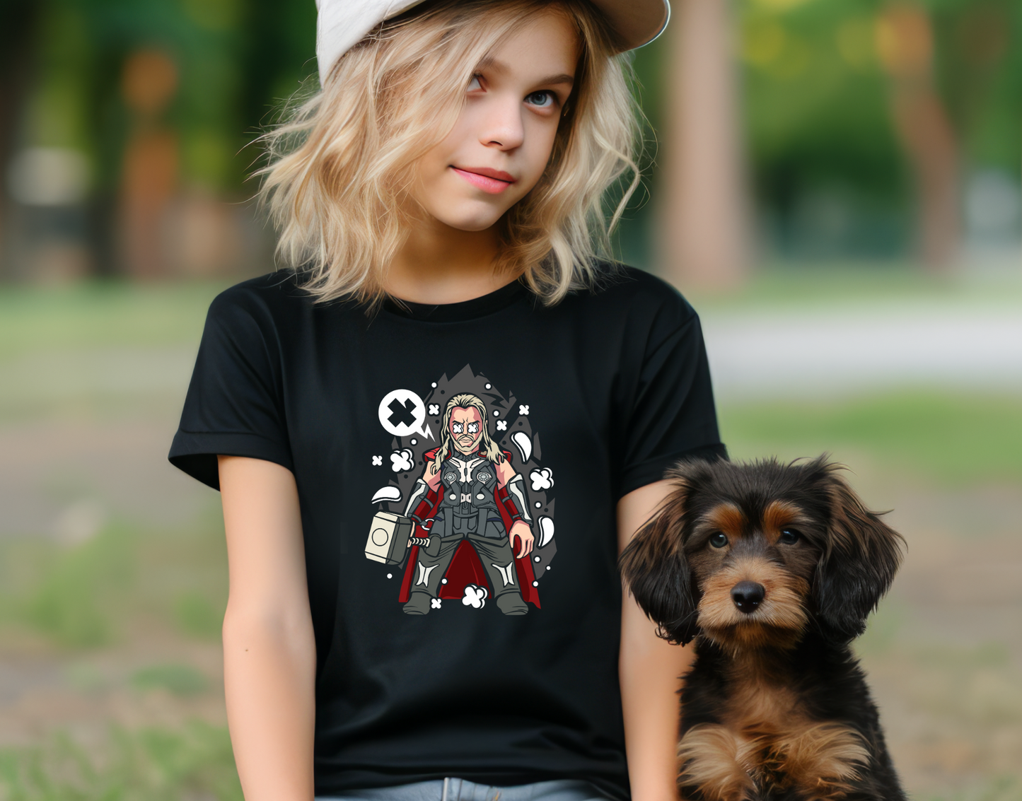 Thor Youth DTF Transfer