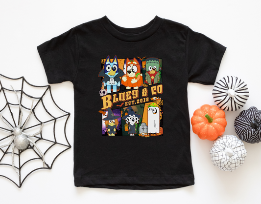 Bluey Halloween Toddler/Youth DTF Transfer