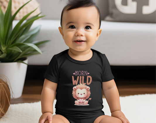 Born Wild Giraffe Infant DTF Transfer