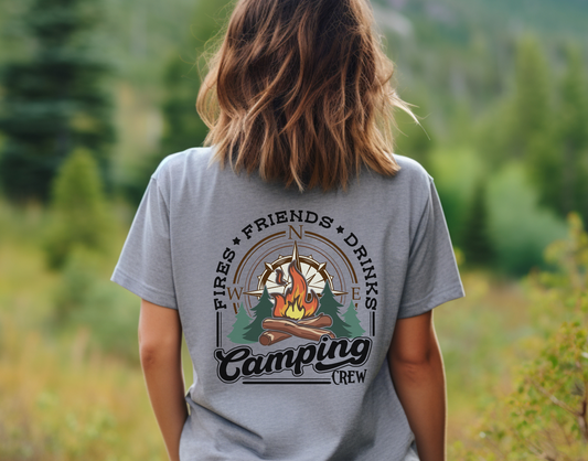 Camping Crew DTF Transfer