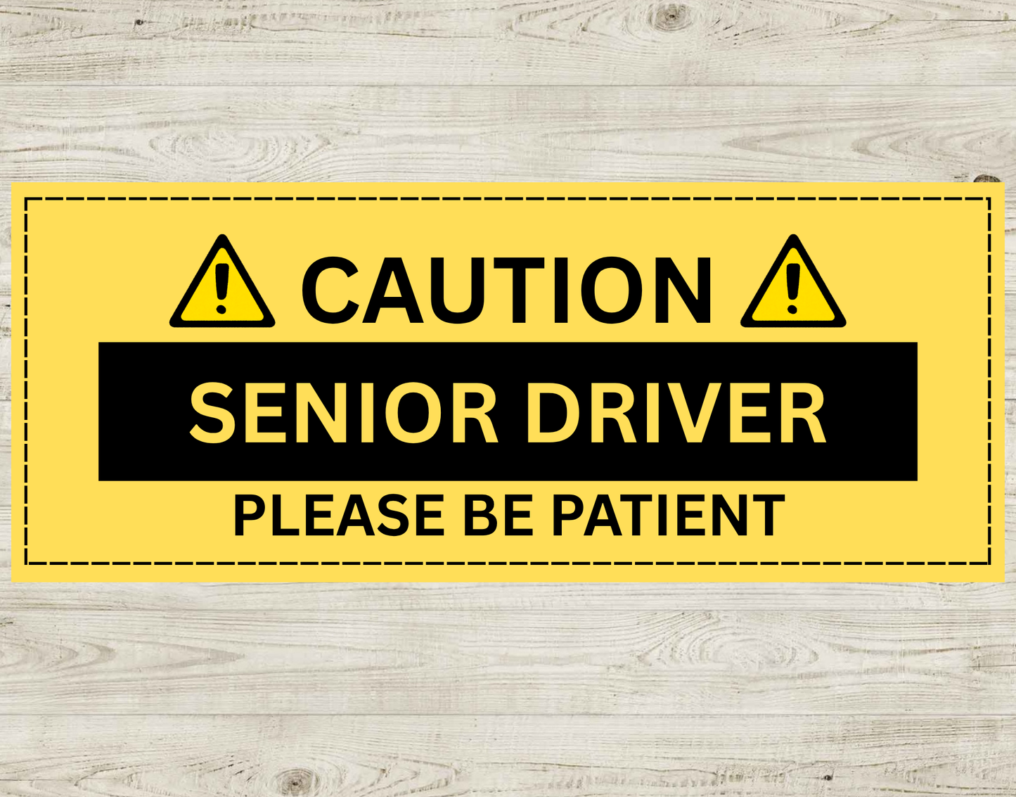 Senior Driver Magnet