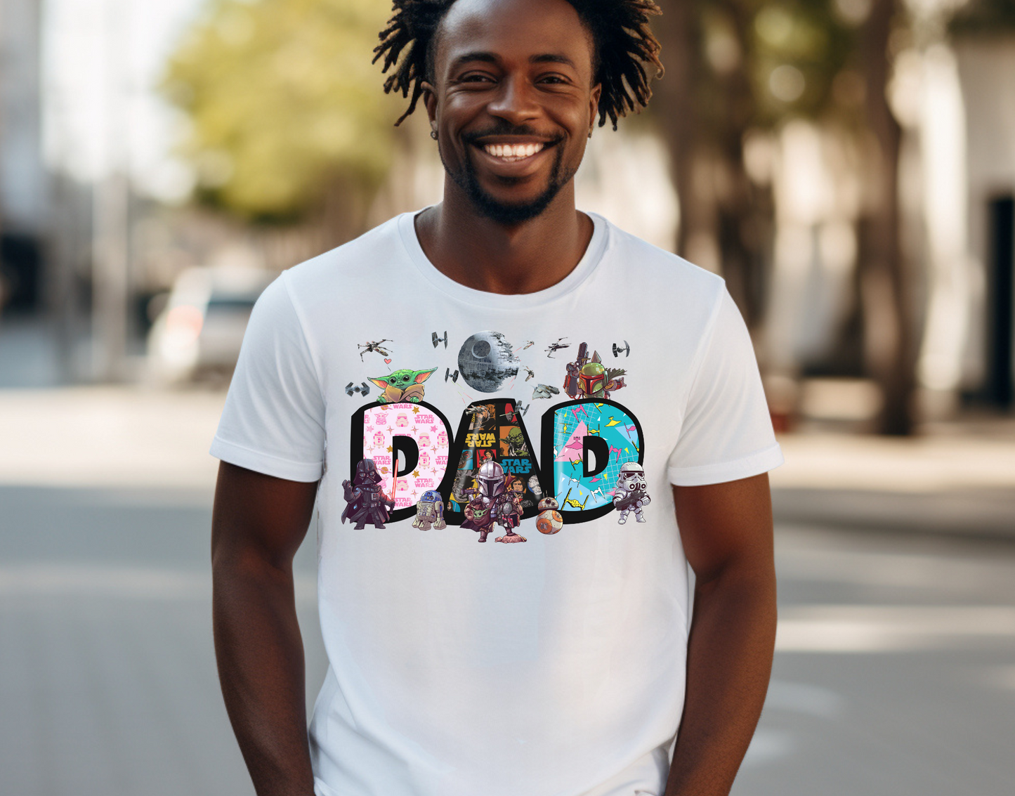Dad Star Wars DTF Transfer