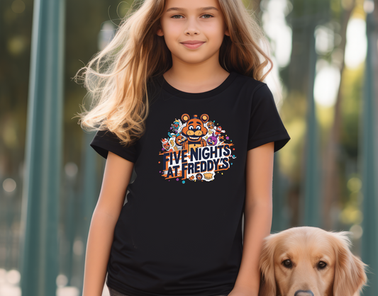 Five Nights at Freddy's Crew Youth DTF Transfer