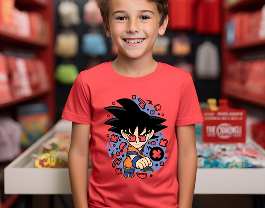 Dragon Ball Z Goku Youth DTF Transfer