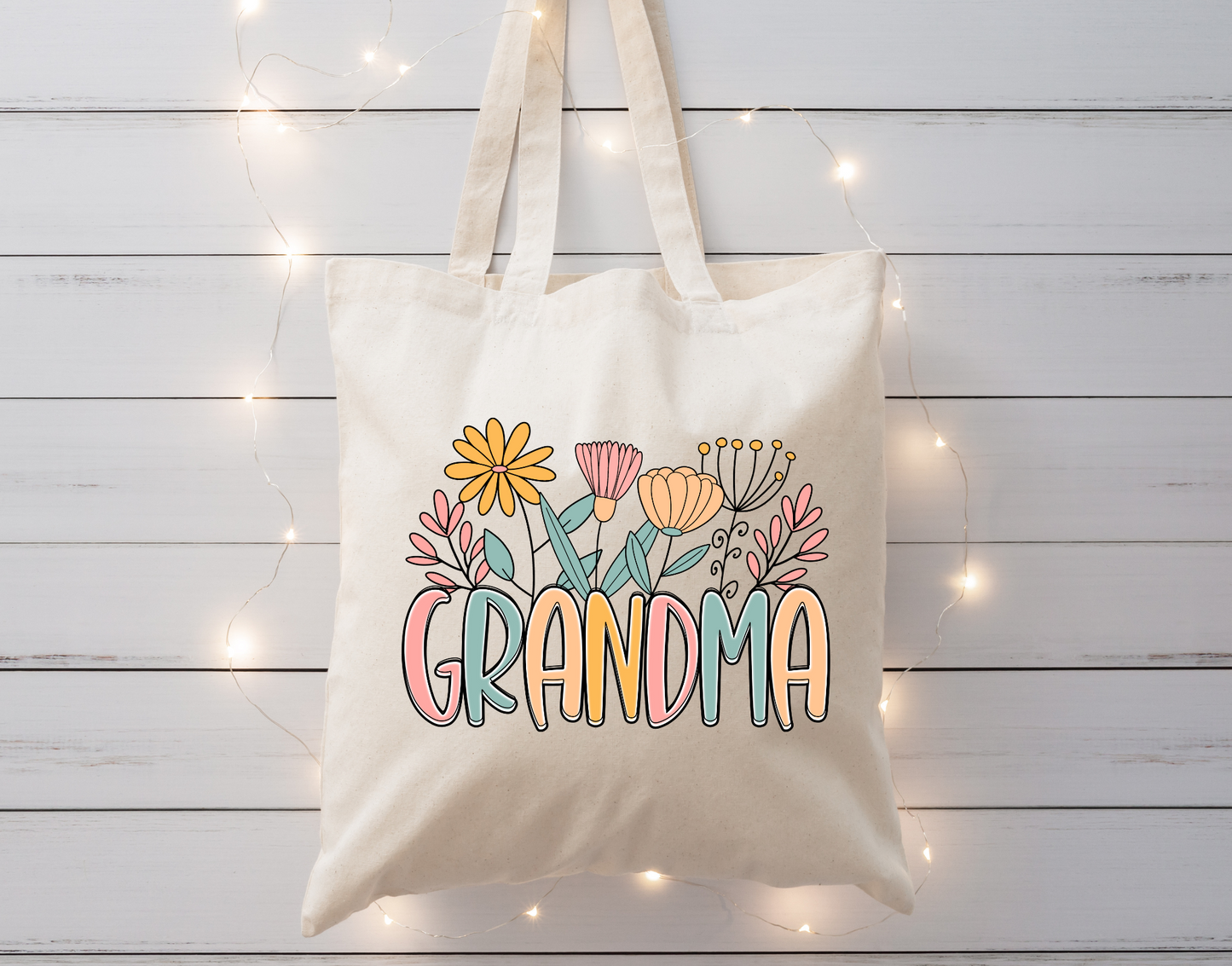 Grandma Floral DTF Transfer