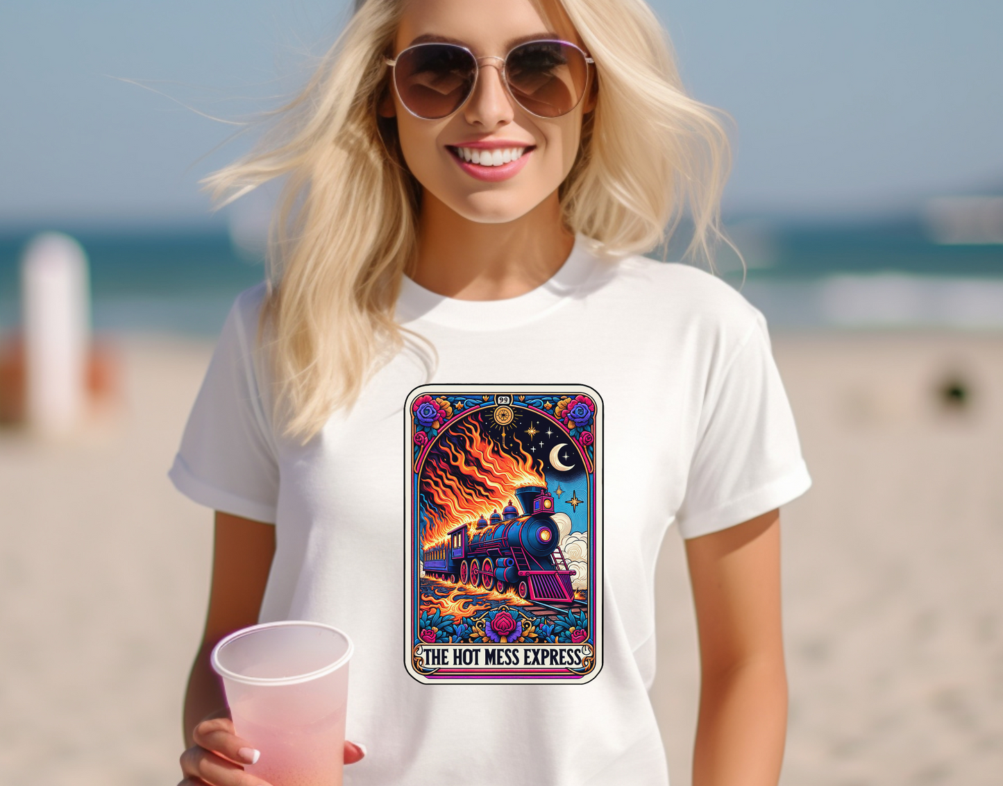 The Hot Mess Express Tarot DTF Transfer