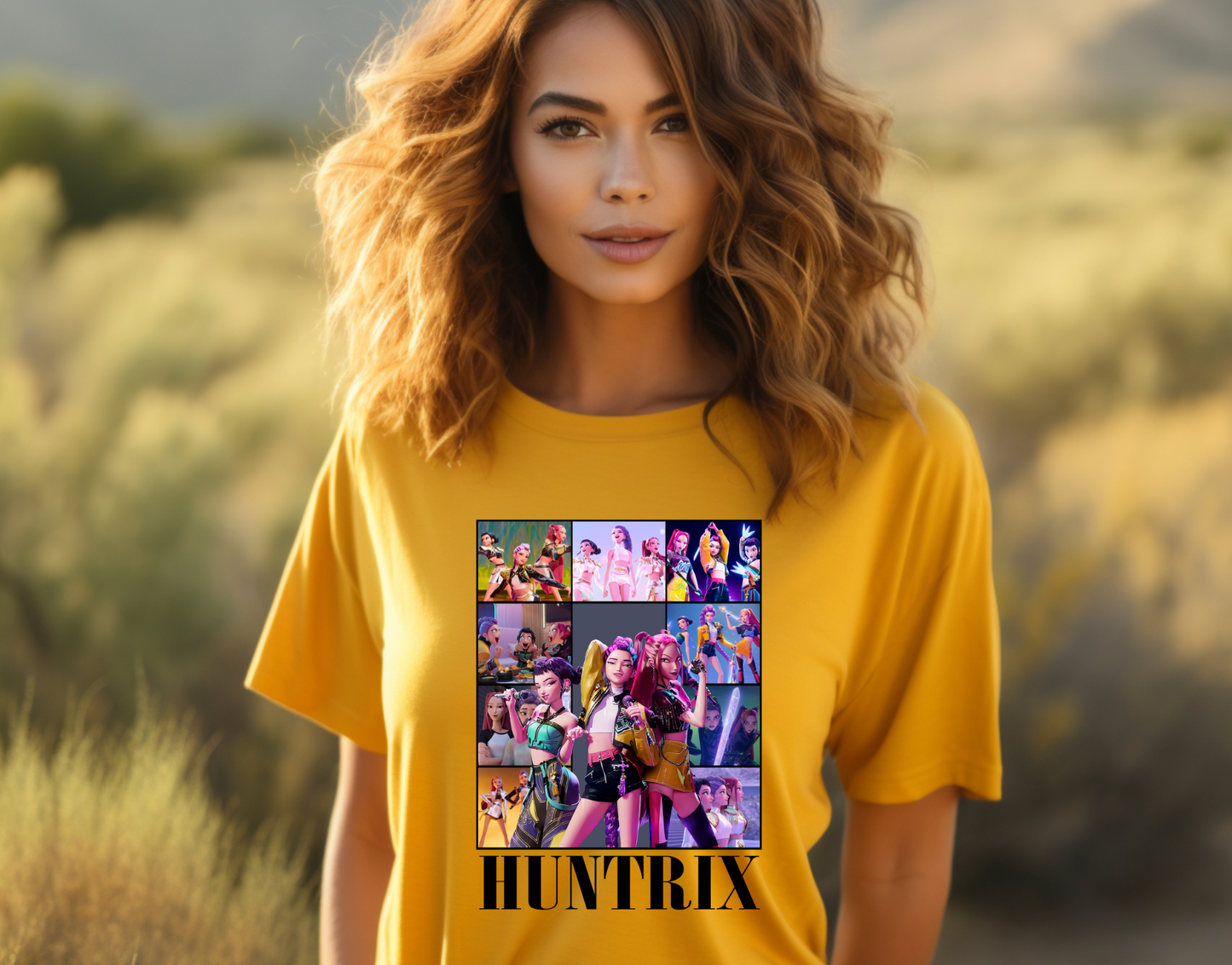 Huntrix Collage Adult DTF Transfer