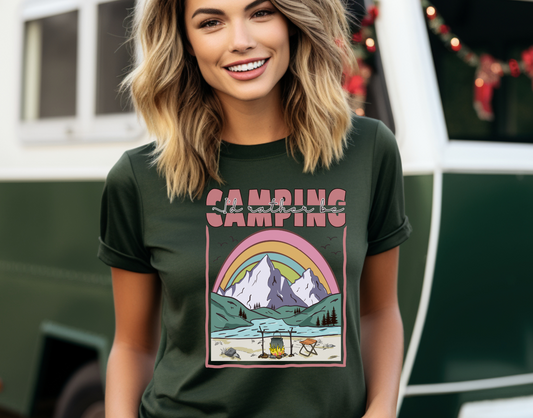 I'd Rather Be Camping DTF Transfer