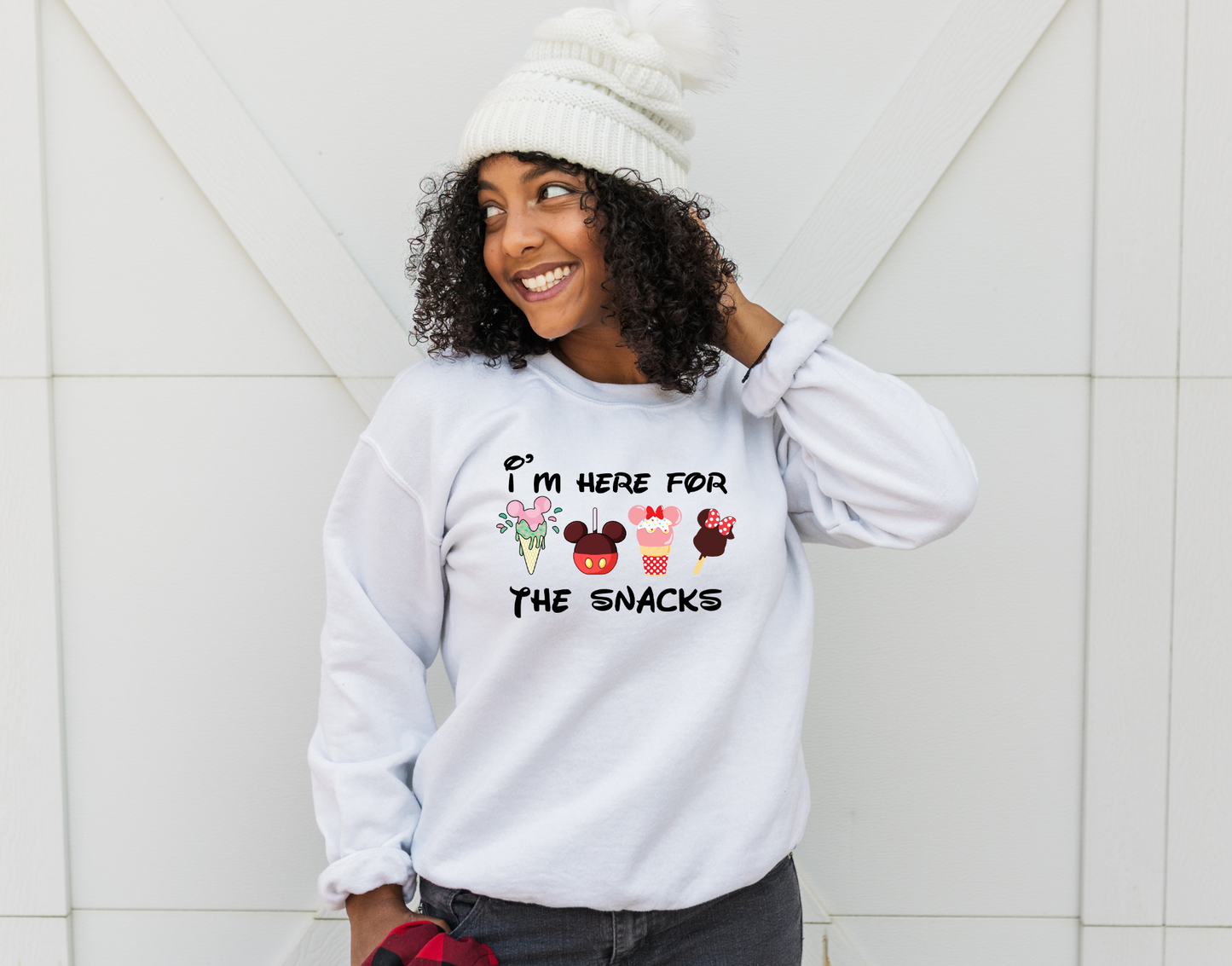 I'm Here For The Snacks DTF Transfer