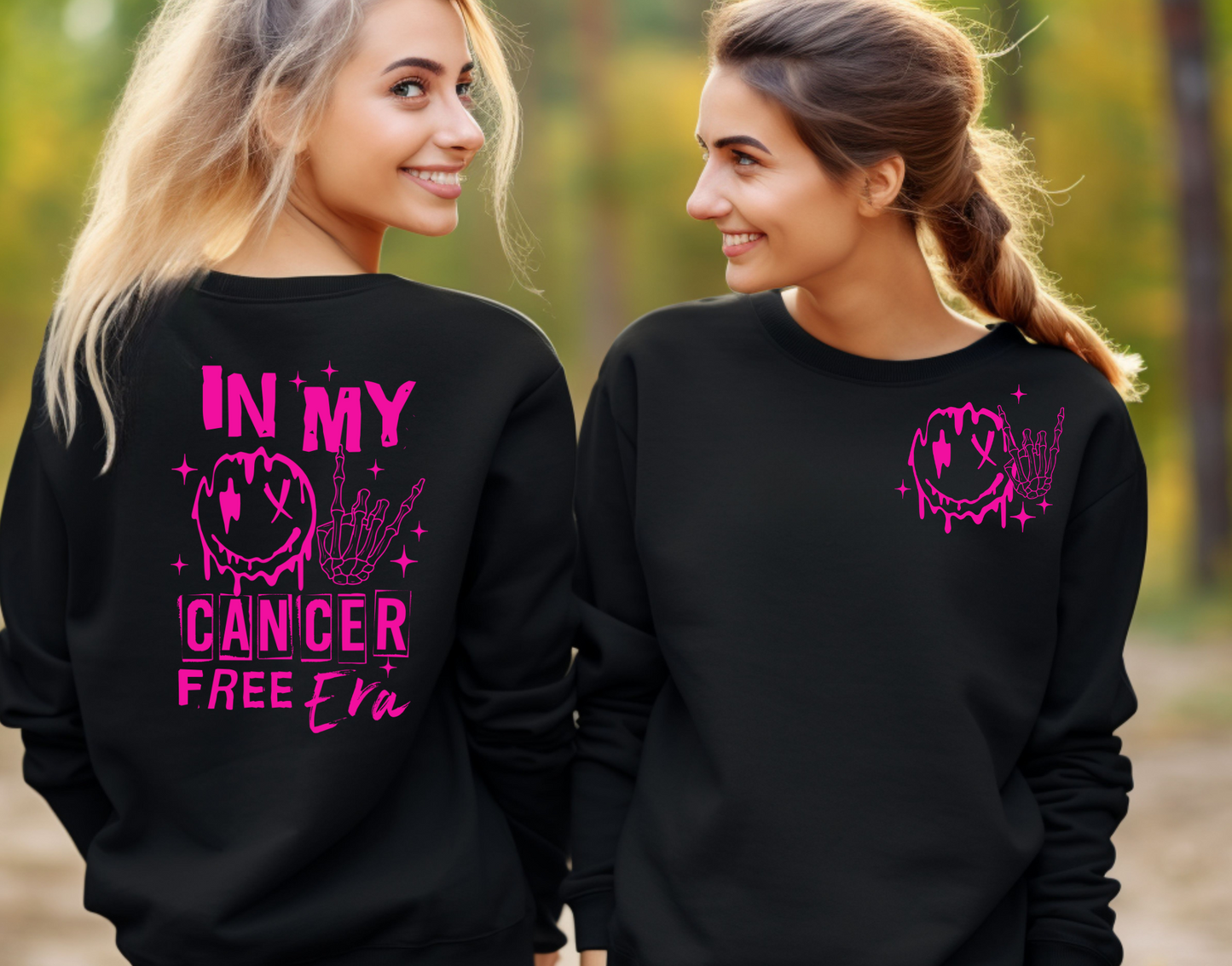 In My Cancer Free Era Back and Pocket DTF Transfer