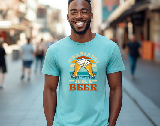 It's a Bad Day to be a Beer DTF Transfer