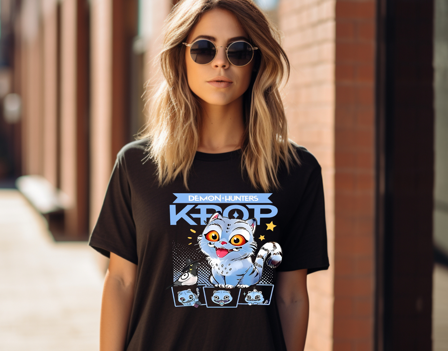 Kpop DH Derpy Blue Tiger Adults Transfer