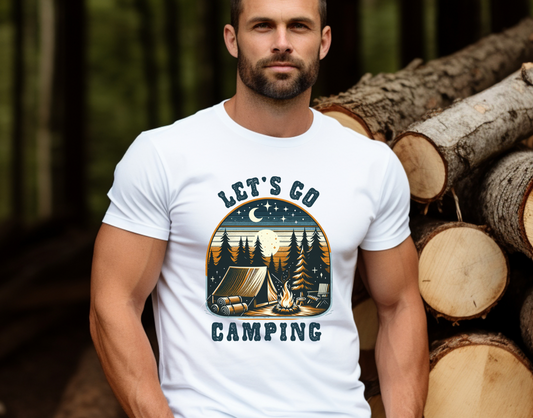 Let's Go Camping DTF Transfer