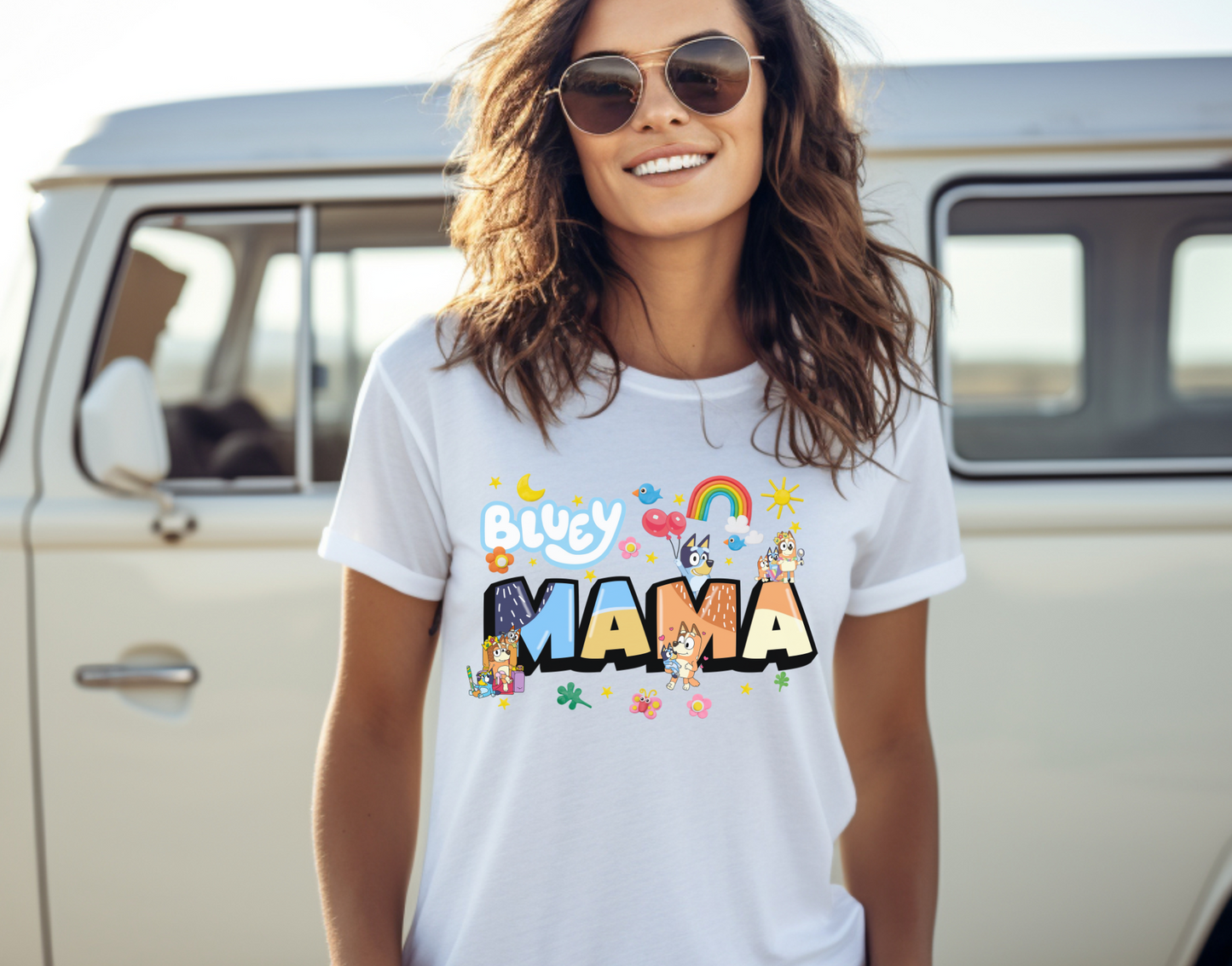 Mama Bluey DTF Transfer