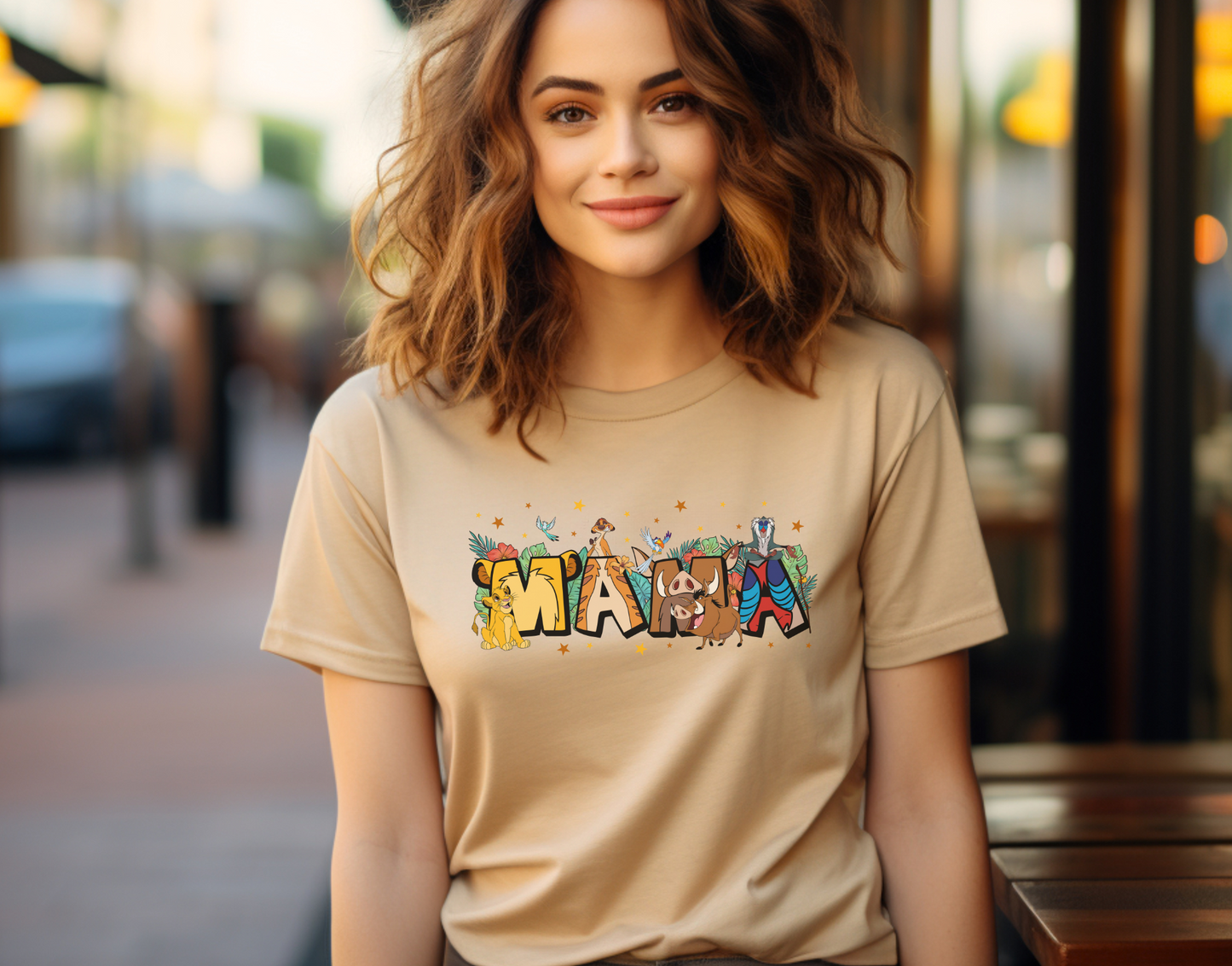 Mama Lion King DTF Transfer