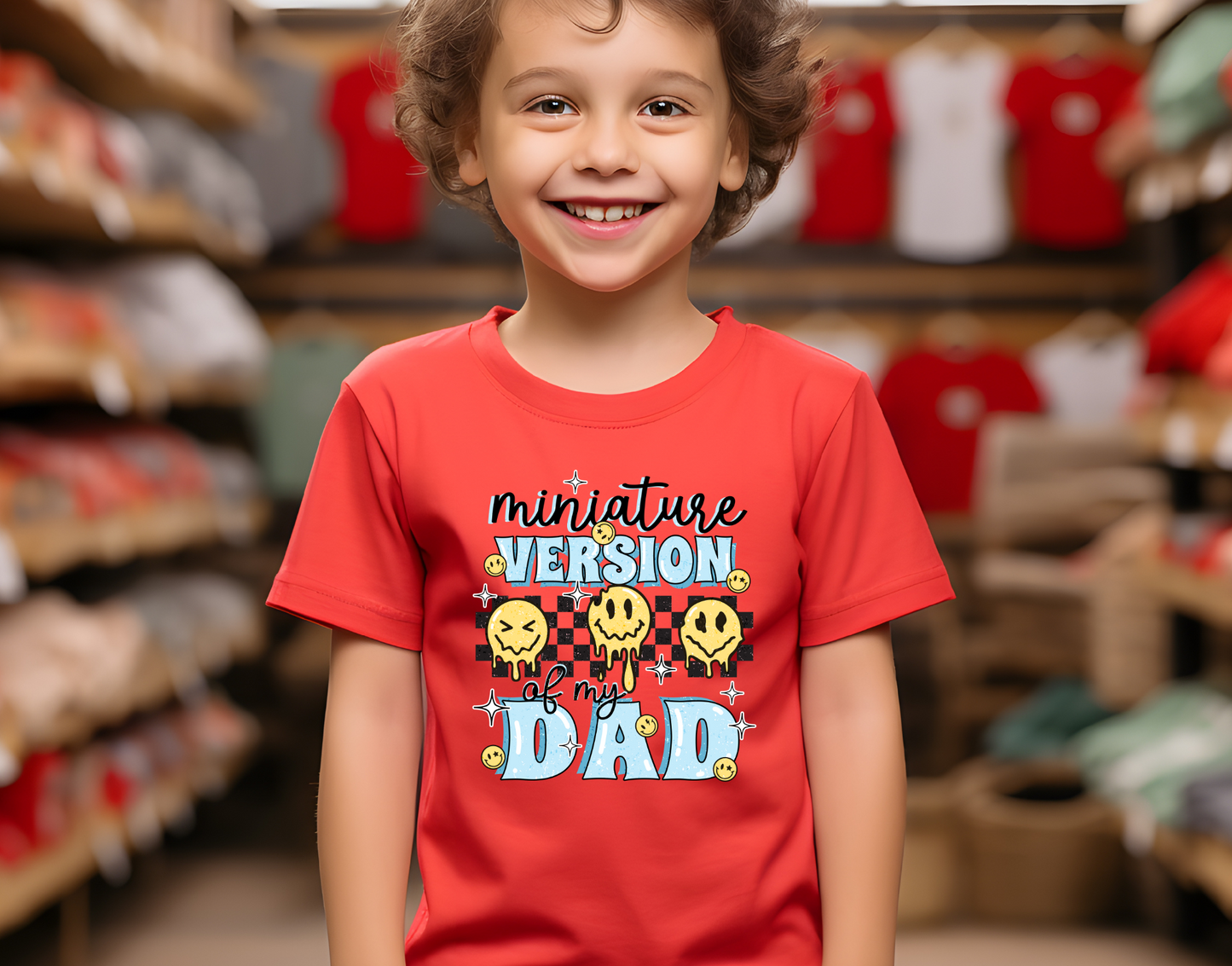 Miniature Version of Dad Back and Pocket DTF Transfer