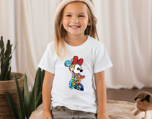 Girl Mouse Magical Youth DTF Transfer