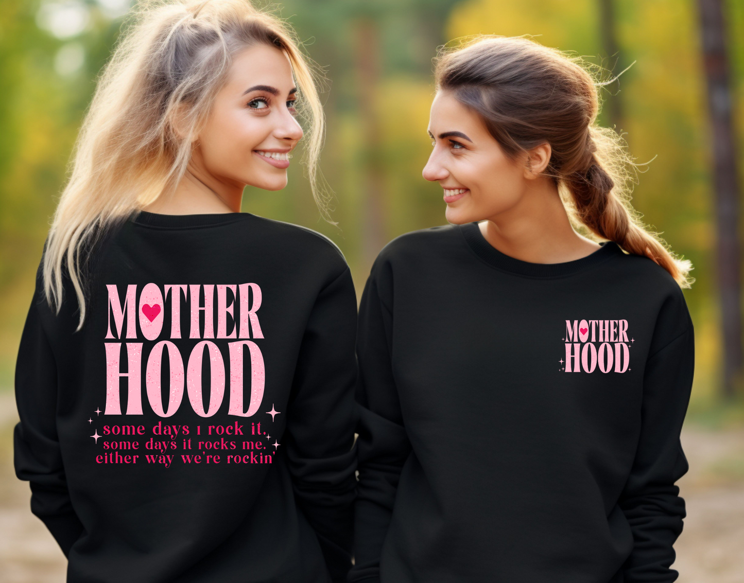 Motherhood Back and Pocket DTF Transfer
