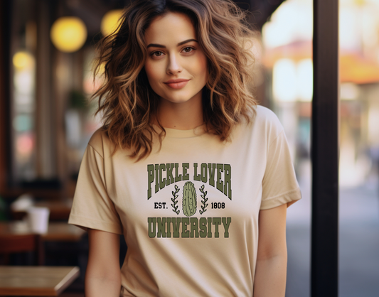 Pickle Lover University DTF Transfer