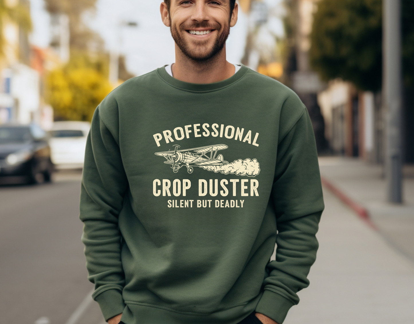 Professional Crop Duster Crew DTF Transfer
