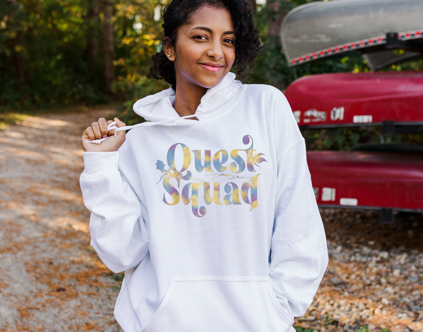 Quest Squad Word DTF Transfer