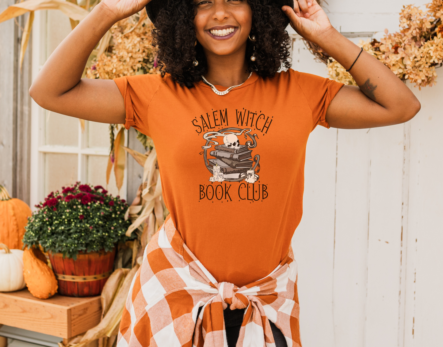 Salem Witch Book Club DTF Transfer