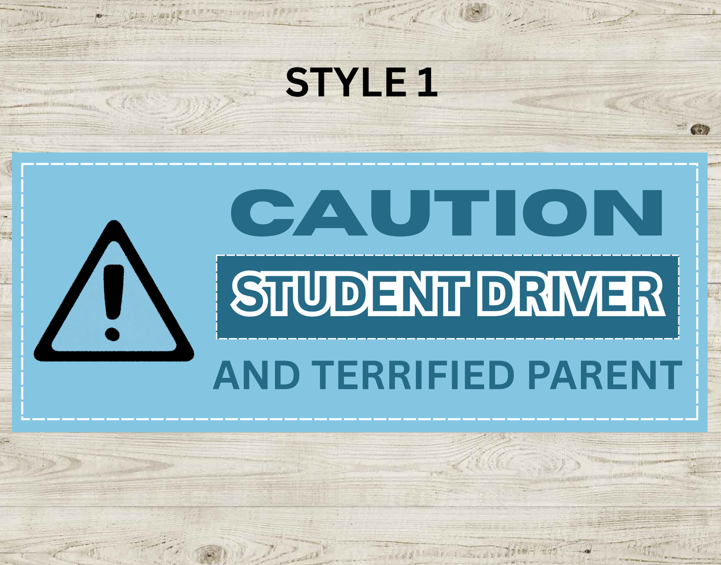 Blue Student and New Driver Magnets