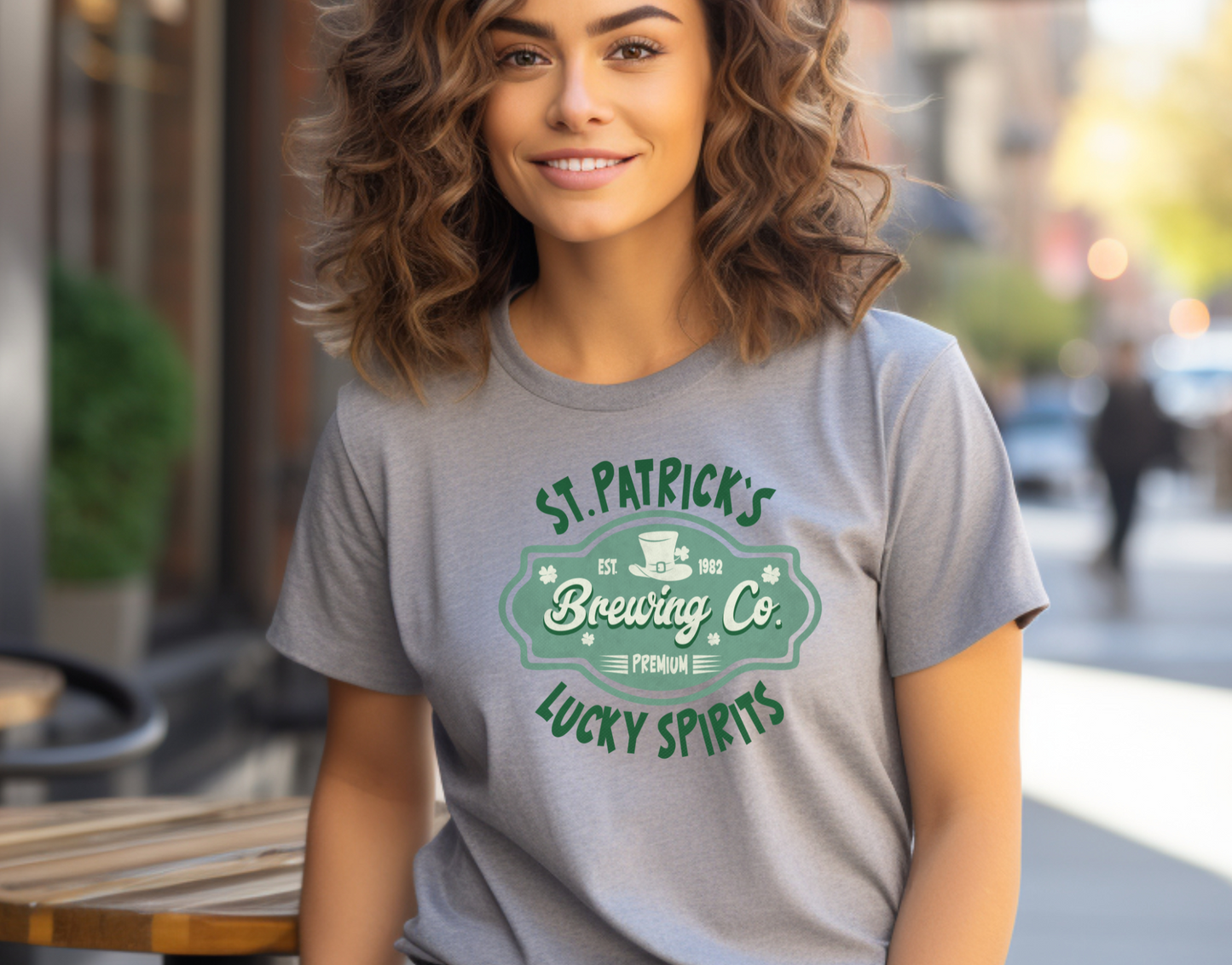 St. Patrick's Lucky Spirits DTF Transfer