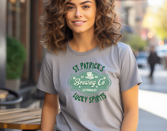 St. Patrick's Lucky Spirits DTF Transfer