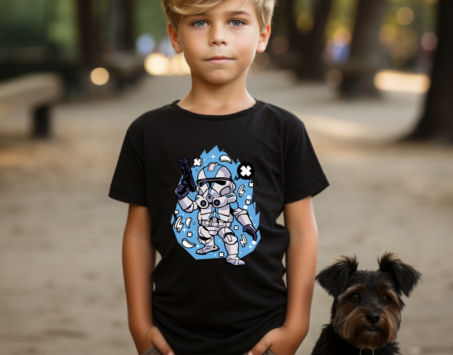 Storm Trooper Youth DTF Transfer
