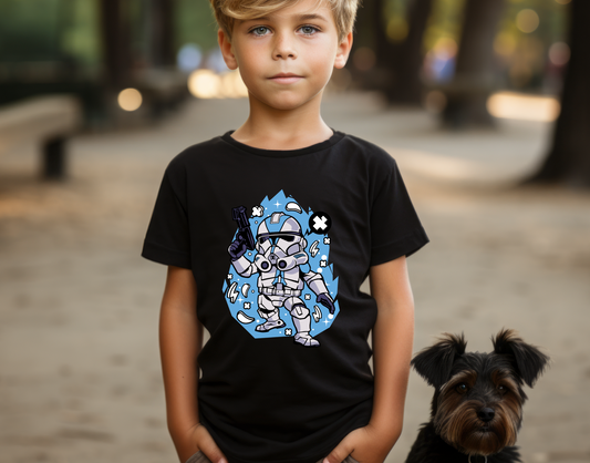 Storm Trooper Youth DTF Transfer