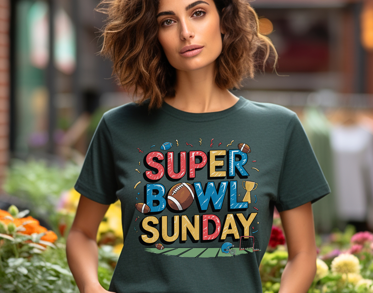 Superbowl Sunday DTF Transfer