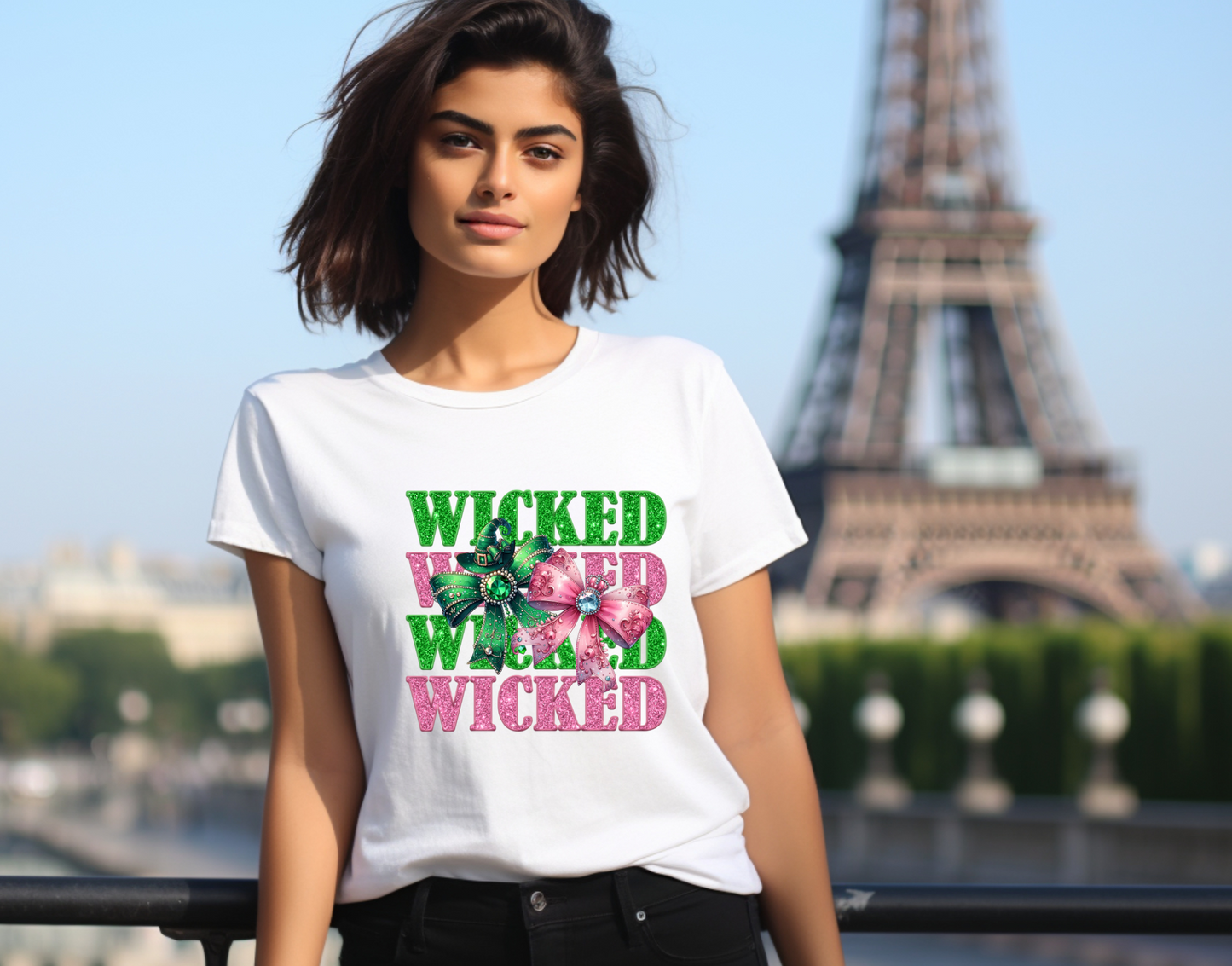 Wicked Glitter  Four DTF Transfer